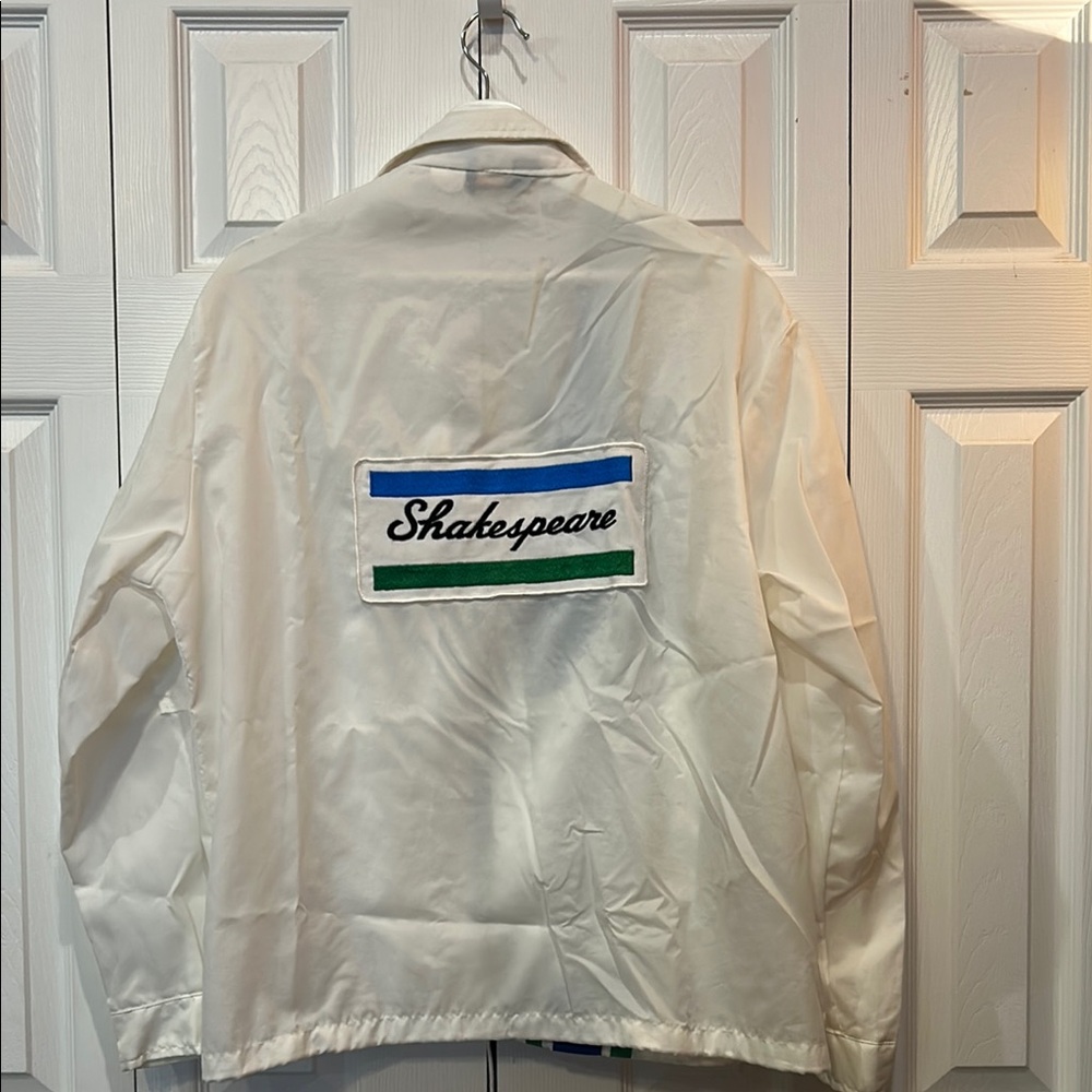 Vintage Weathercaster "Shakespeare" Embroidered Windbreaker
